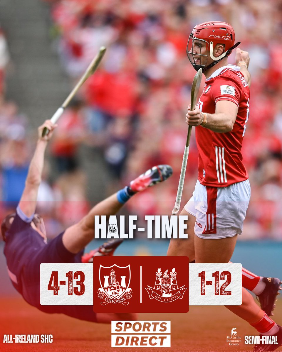 Half-Time here in Croke Park