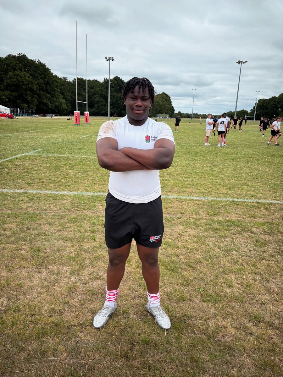 Congratulations to Jerome Osifo! 🎉
After coming off the bench in last week’s 38–12 defeat to the North U20s, Jerome has been named in the starting lineup for London &amp; South East U20s this Sunday
#RugbyFamily #OneClub #RochfordHundredRFC #GrassrootsRugby #playerpathway