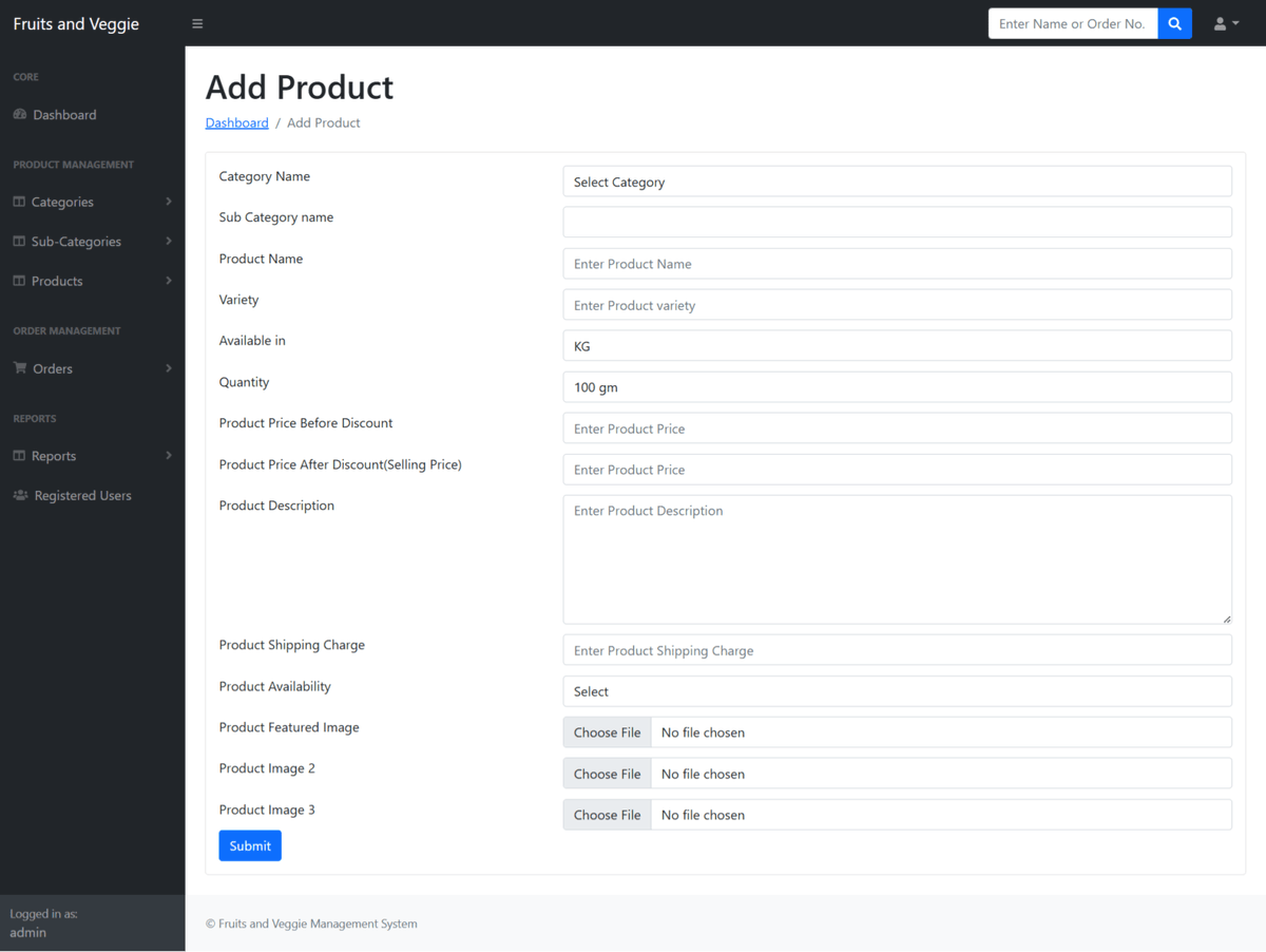 php_gurukul's tweet image. Fruits and Vegetable Shop Management System using PHP and MySQL
bit.ly/4fL3CAI