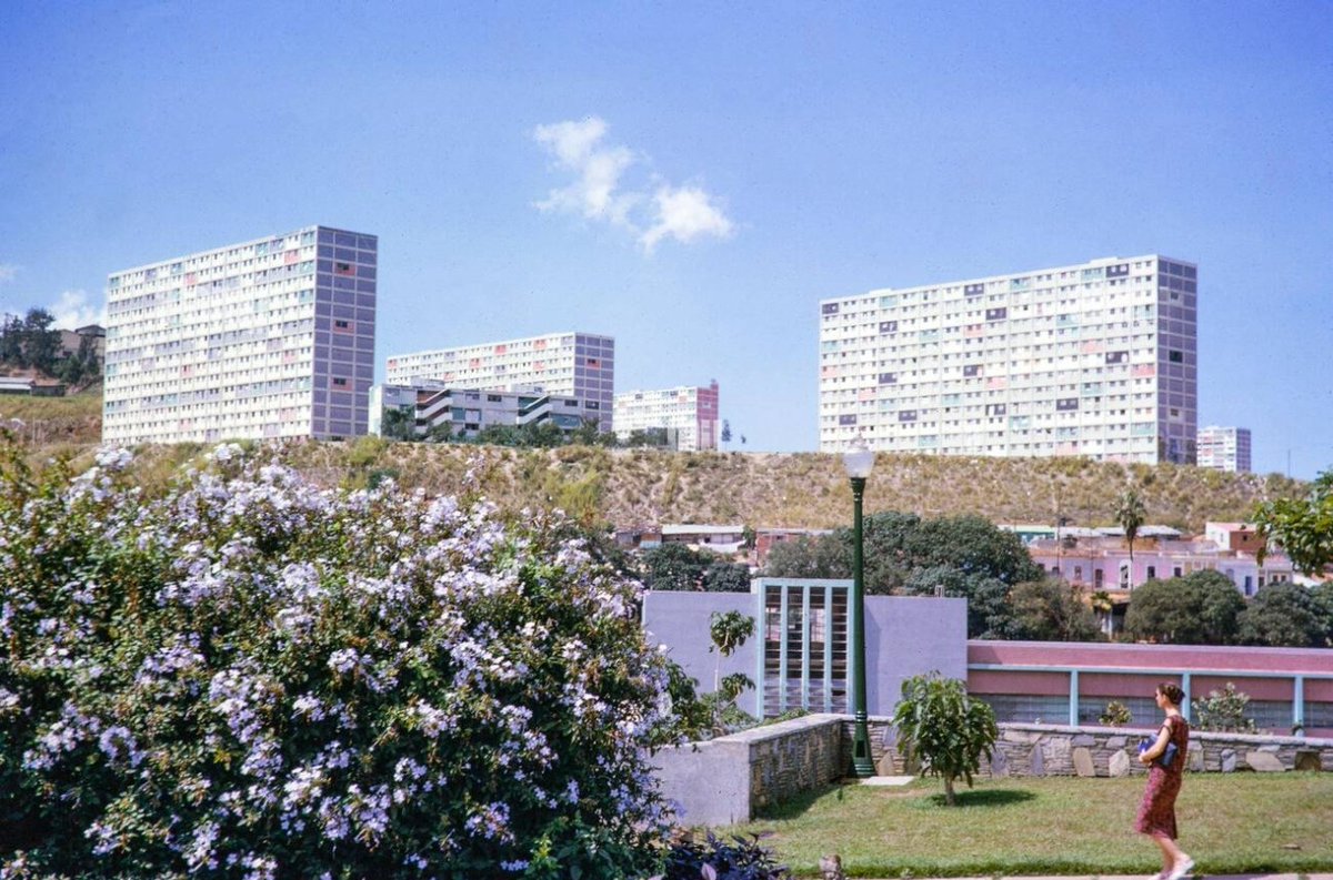 CARACAS, VENEZUELA, 1963, Urbanización 23 de Enero.