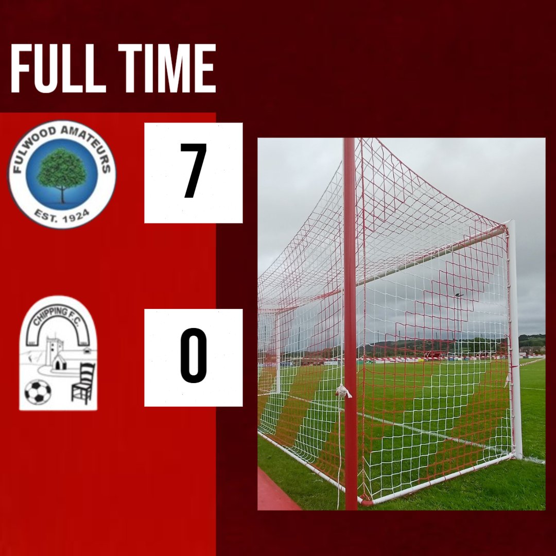 Full time: Fulwood Amateurs 7-0 Chipping

Fulwood coast through to face Town in tomorrow's final.

#UpTheRidge