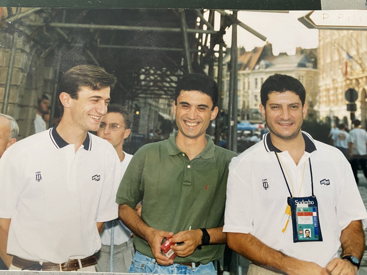 José Manuel Oliván Méliz (@jmolivan) on Twitter photo LLILLE, le gran depart <a href="/LeTour/">Tour de France™</a> 1994 con <a href="/javiherraez/">Javier Herráez</a> y Angel Glez. Ucelay en <a href="/COPE/">COPE</a> bajo la dirección de José María García y <a href="/AgCastellote/">Agustin Castellote</a> Los mejores años de nuestras vidas!! 🎤📻🚴🏻♂️ Espectáculo Indurain!! LLILLE, le gran depart <a href="/LeTour/">Tour de France™</a> 1994 con <a href="/javiherraez/">Javier Herráez</a> y Angel Glez. Ucelay en <a href="/COPE/">COPE</a> bajo la dirección de José María García y <a href="/AgCastellote/">Agustin Castellote</a> Los mejores años de nuestras vidas!! 🎤📻🚴🏻♂️ Espectáculo Indurain!!