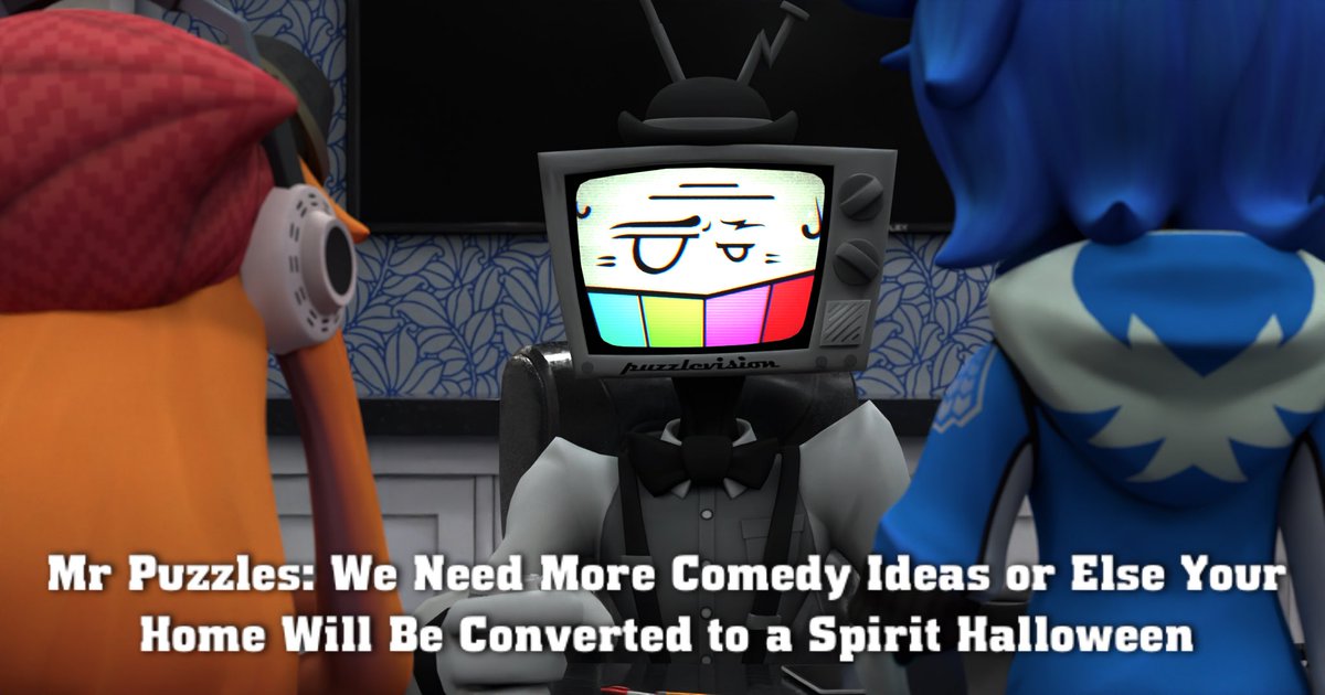 8BitYosh's tweet image. Time for another round of Render Suggestions this time think of something funny or weird with only using Meggy & Tari or else they’re out of a house