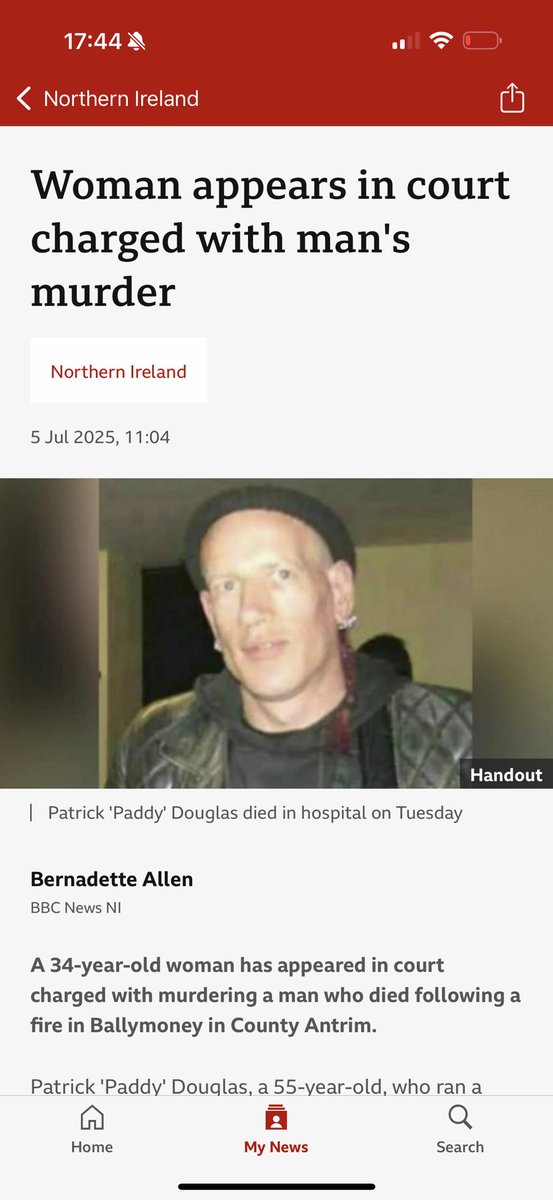 Arsenal1Denver's tweet photo. @naomi_long Where is your post about this man ? Genuine question or do Men not matter ? 

Murdered by a 34 year old woman https://t.co/wV3d8yAIVa