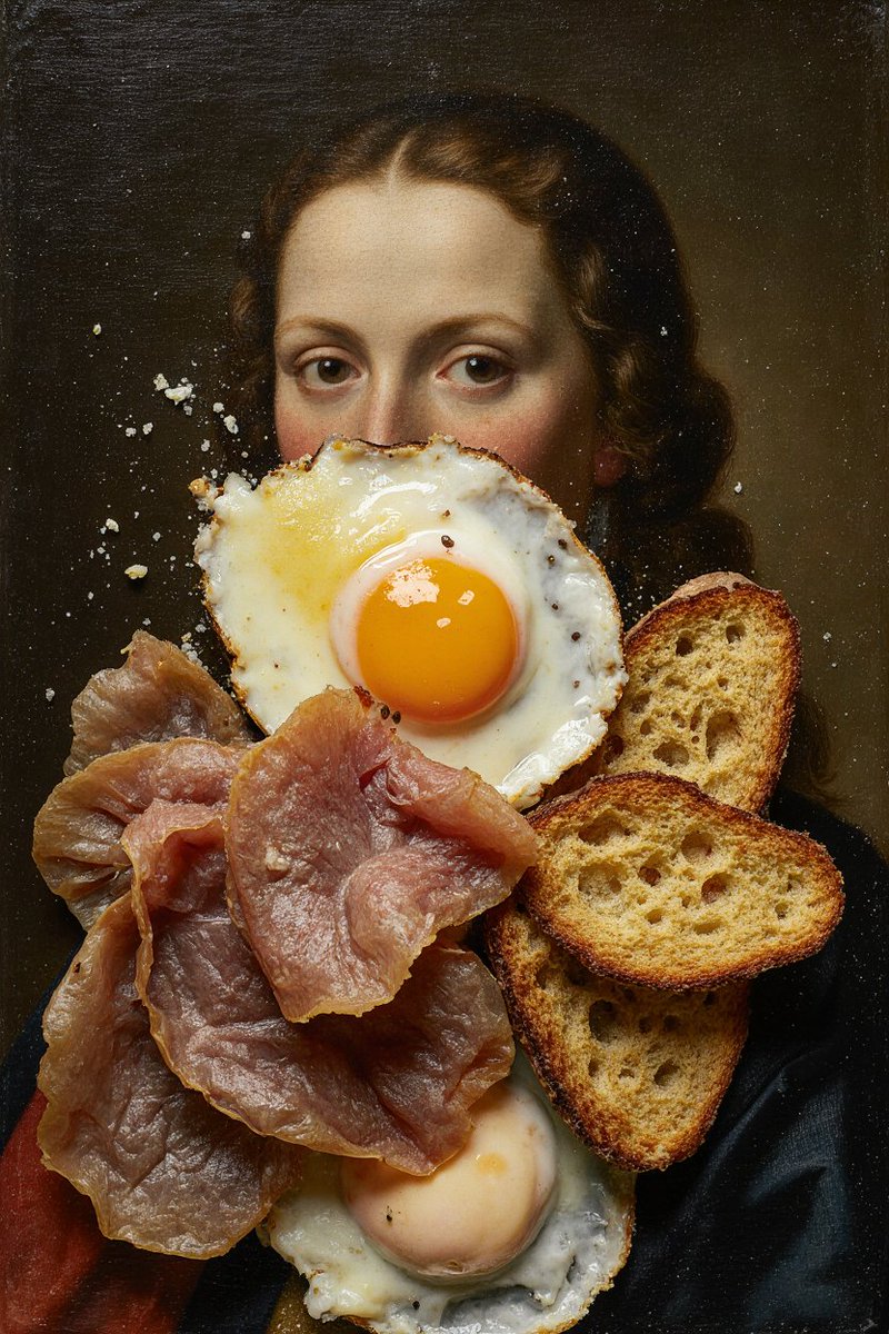 I now serve my breakfast on high art to solve the effects of climate change.

WIP