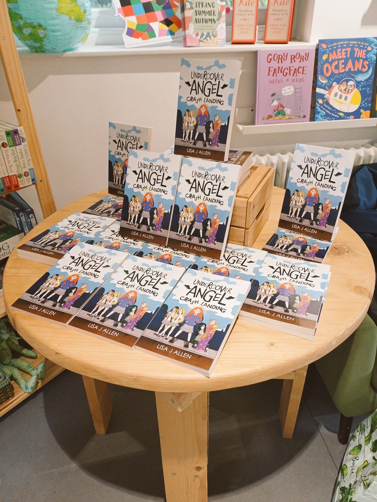Bozzle's tweet image. Thank you to the lovely bookshop @thereaderorg in Liverpool's Calderstones Park for hosting my book launch! Signed copies of Undercover Angel with free bookmarks are available in the shop NOW! #shopindie #kidlit #MG #booklaunch @TinyTreeBooks @LiverpoolParks
