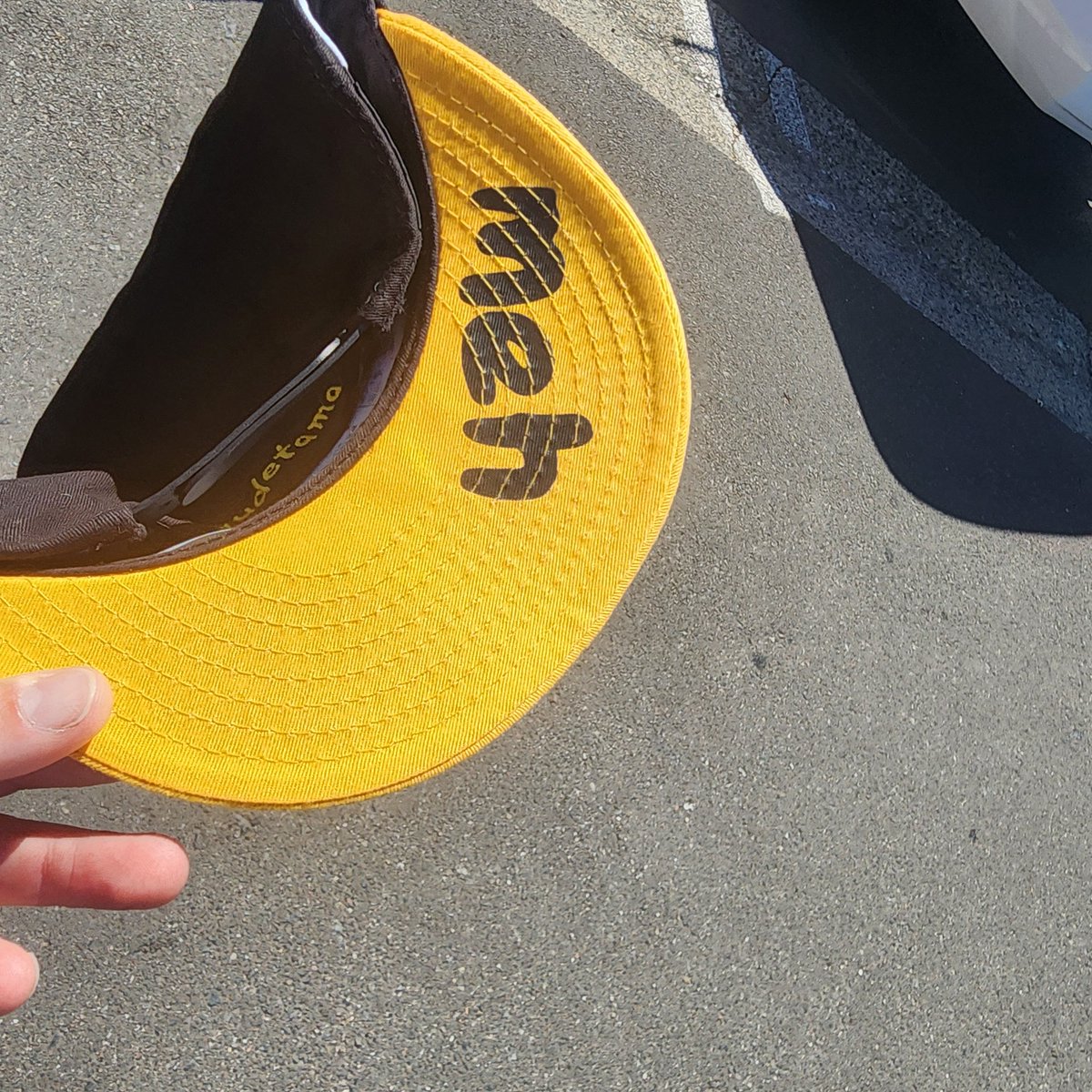 pin_algo's tweet image. Super fun hat! It's in great condition too and made very well. Someone is going to love it. "The Lazy Egg"