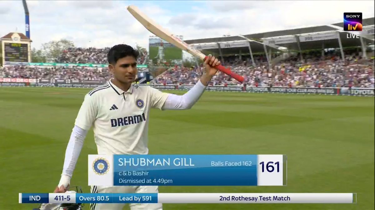 269 (387) in the 1st innings.
- 161 (162) in the 2nd innings.

SHUBMAN GILL SCORED 430 IN A SINGLE TEST - ONE OF THE GREATEST BATTING PERFORMANCES. 🤯
The prince arrived in england in style
#INDvsENG #INDvsENG #ENGvIND #ShubmanGill #Jadeja #RajasthanWithBhajanlal