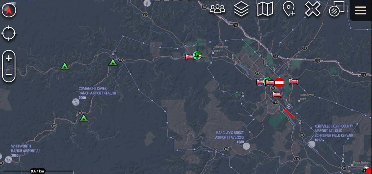s2_underground's tweet image. For those impacted by the flooding in Texas, I have updated my maps with all of the data that I have, to include public shelters, reunification points, and known road washouts.
Will be updating these products throughout the day as I am able. KMZs for use with ATAK are also on my…