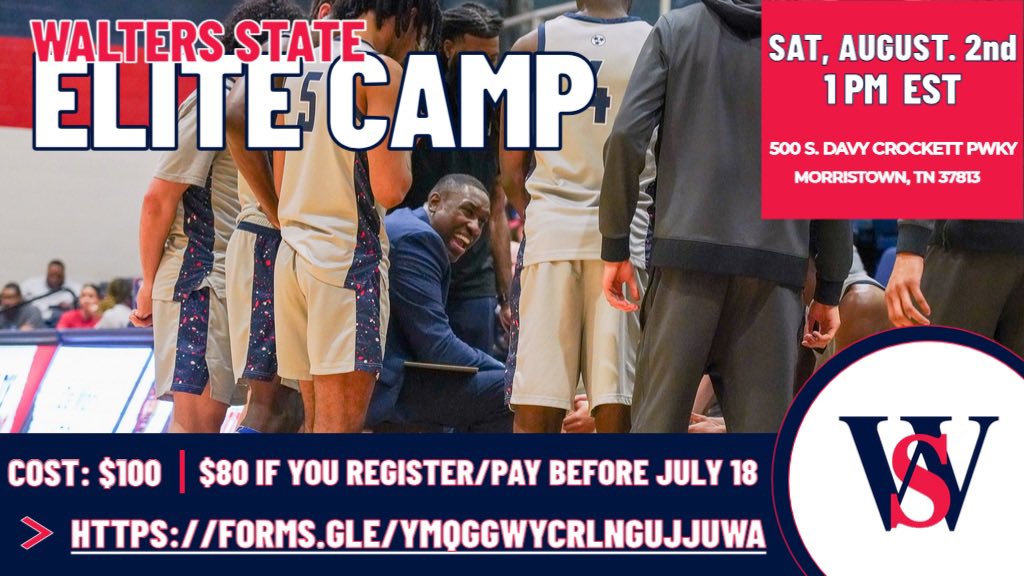 🎯 Ready to get an scholarship?

Elite Camp is your shot to compete, get coached, &amp; get on our radar. Don’t waste your summer — sign up today!

🔥 Open to Classes of 26,27,28,29
🗓️ Saturday, August 2nd
🔗 forms.gle/yWQGWycrLNgujJ…

JUCO can be the launchpad to your dreams! 🔴🔵🤘🏽