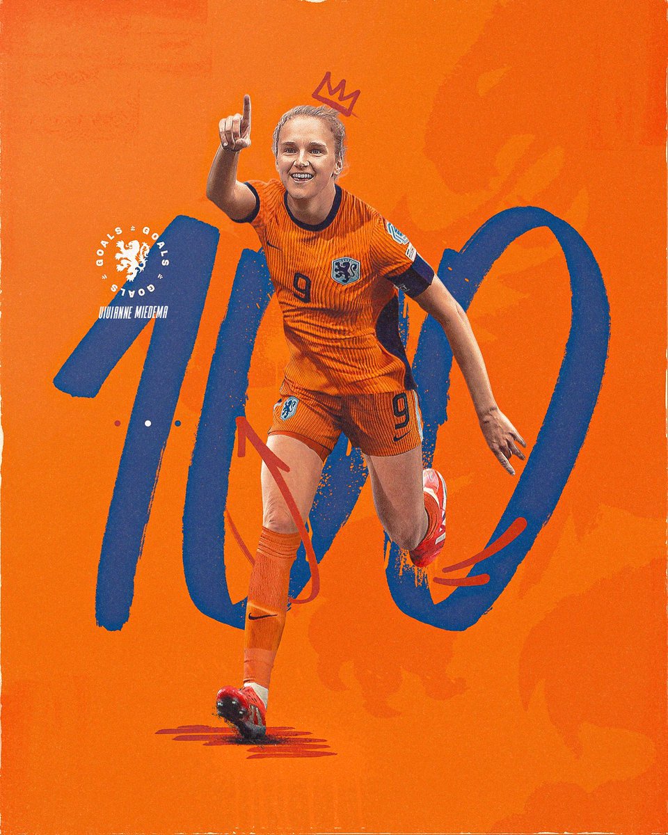 A century of goals for Vivianne Miedema! 👏🇳🇱