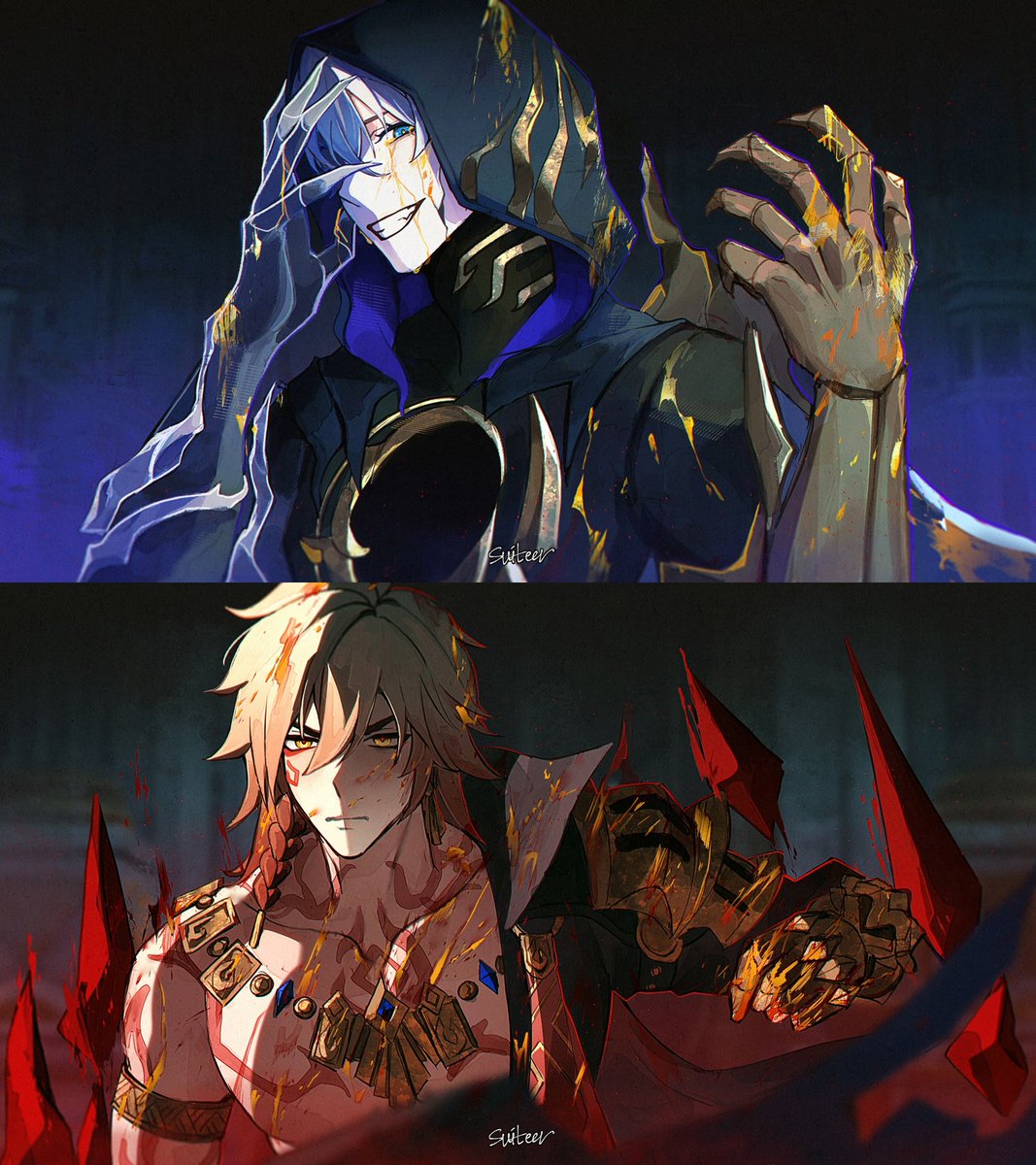 sviteer's tweet image. After that one and only time we walked side by side, every time since, it always ends up like this
#HonkaiStarRail #hsrcreators #hsrfanart #Phaidei