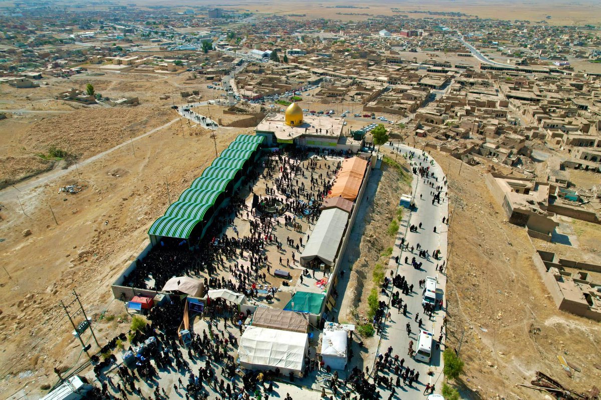 نعزي الأمة الإسلامية وخاصة أبناء المكون الشيعي بذكرى #عاشوراء  واستشهاد الإمام #الحسين (ع.س)