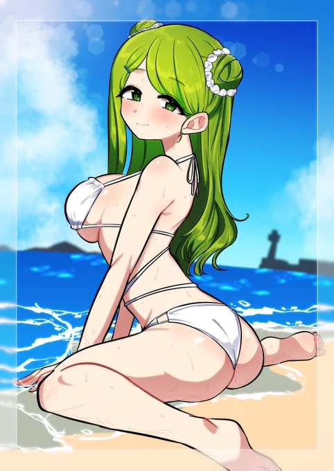 ビキニの日だったらしいですよ #森中びじゅつかん