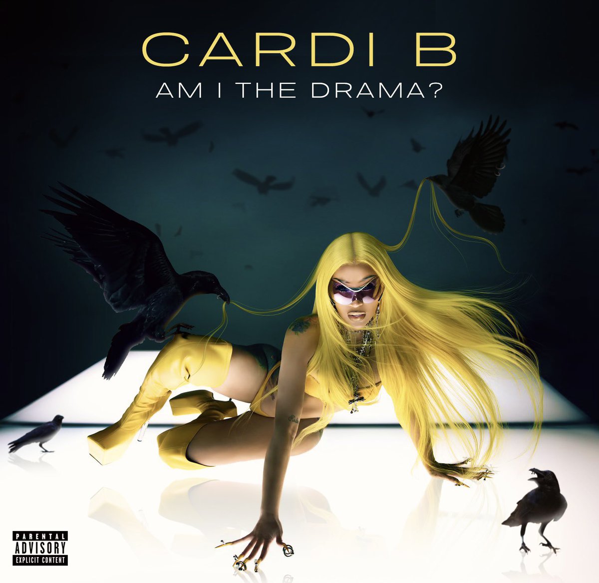 darkmorningsss's tweet image. AM I THE DRAMA? 09/19 (@iamcardib)🐦⬛💛
concept album artwork by me :)
didnt wanna ruin it by adding a watermark, so please give credits when reposting :)
hope yall like this! tag @iamcardib 💛