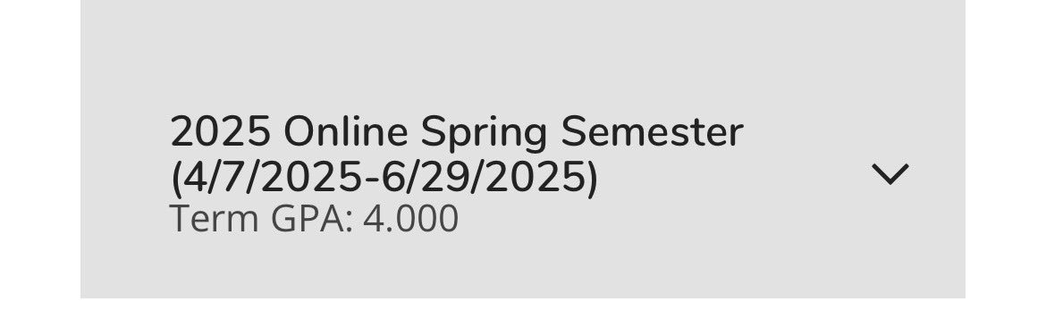 Gobot2001's tweet image. Finished the semester strong! 💪