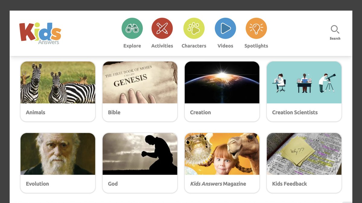 aigkenham's tweet photo. At a recent @AiG staff meeting, we were shown all the recent upgrades and additions to our Kids Answers website. And yes, all I can say is WOW!  It’s better than ever, featuring even more engaging content for kids. What a tremendous feature for kids to engage in a wholesome, family friendly, non-woke, Christian creationist website.

It now includes a variety of fun activities, fascinating animal facts, videos, and kid-friendly apologetics articles that help children understand God's creation from a biblical perspective. This website features almost 4,000 pieces of content for young readers to explore.

The Kids Answers website also connects with our unique Kids Answers magazine https://t.co/ylnUBWH95P.

We are working hard to help raise up younger generations to be equipped to stand boldly on the authority of God's Word beginning in Genesis.

Check out the latest updates and resources on https://t.co/Cd1w5AL6zt your kids are going to love it!