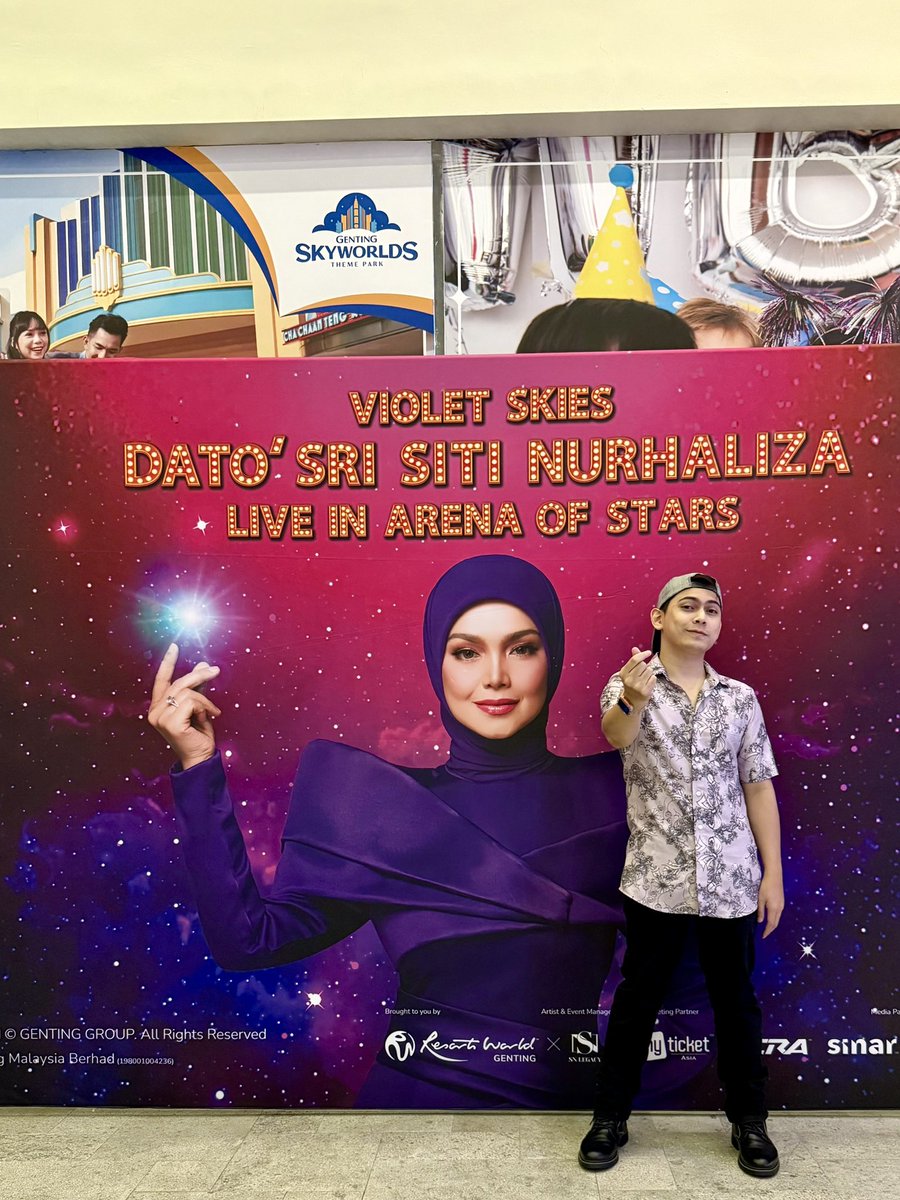 Violet Skies Dato’ Sri Siti Nurhaliza Live In Arena Of Stars Genting Highland! 💜

<a href="/CTNurhaliza11/">Siti Nurhaliza</a>