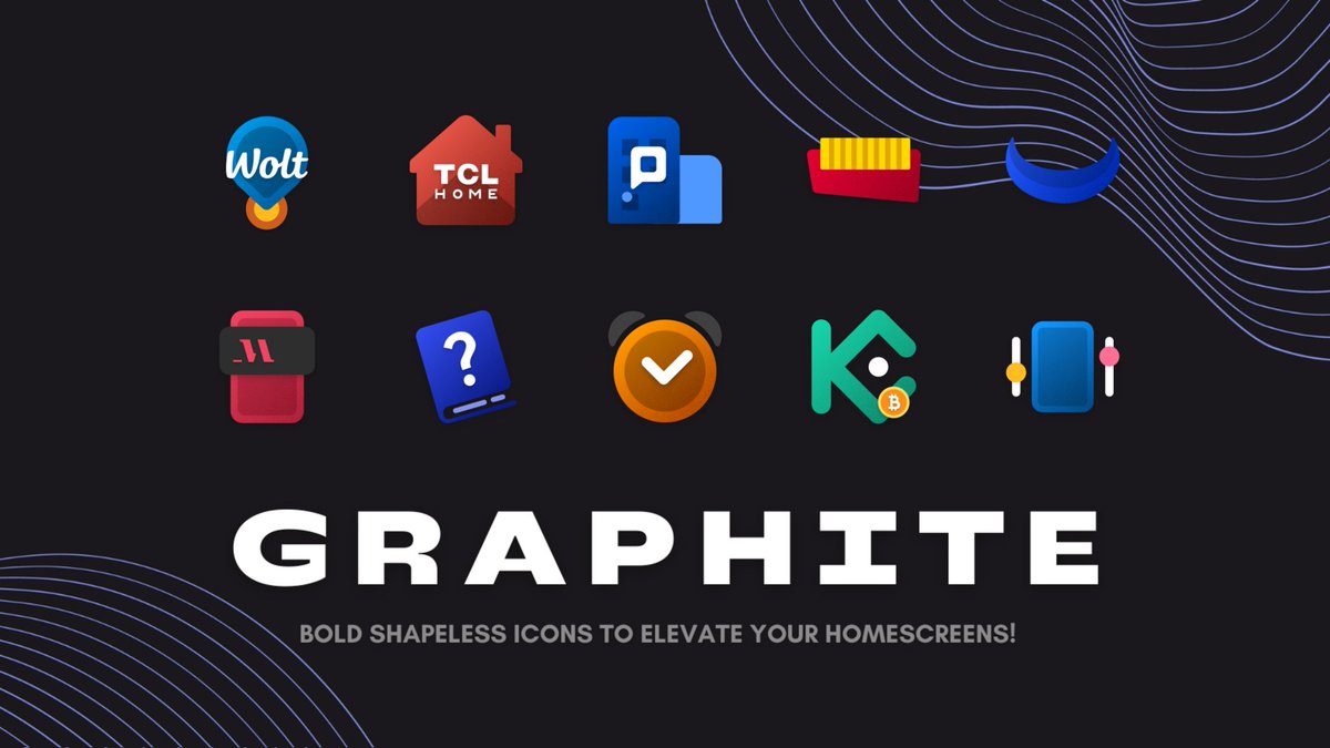 2nd update of the week for Graphite is live! 

🔸 Added 15 awesome icons! 
🔸 4 premium icons themed! 
🔸 6270+ total icons now! 

Get it here: bit.ly/Graphiteiconpa… 

Reposts and ❤️s are always welcome 🙌🏻 

 Cheers guys!