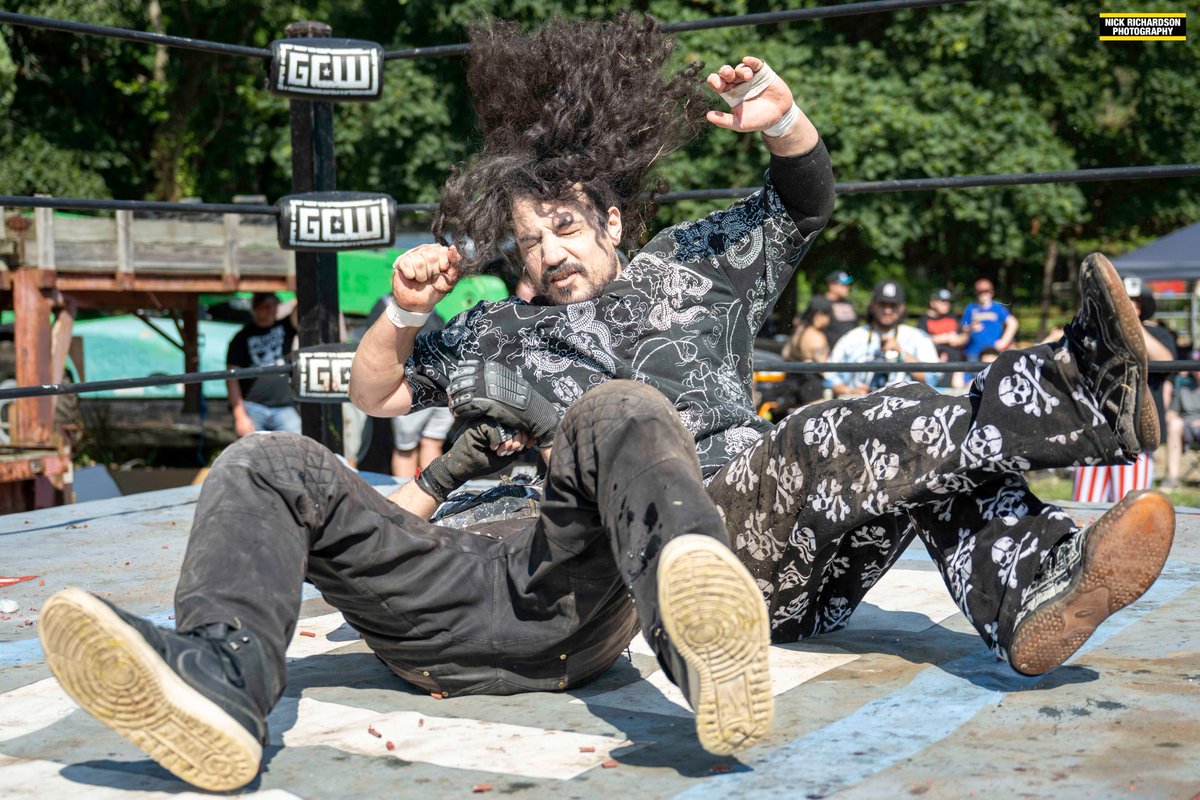 NickNrichard's tweet photo. Photos from yesterday’s GCW Show Backyard Wrestling 7
@GCWrestling_
#GCW
#GCWBYW7
#SleepyEd https://t.co/hU0sugVcVC
