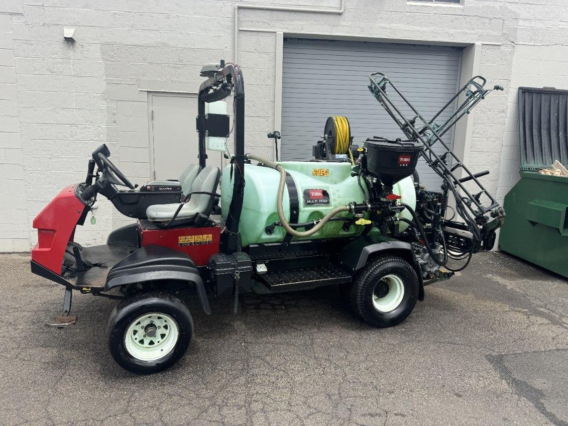 For sale: 2016 Toro Multipro 5800G GPS: Toro dealer certified / tested 100% Excellent maintenance history Super Clean Northeast units Year: 2016 2 units Hours 3000-4000 range GPS Hose reel dlvr.it/TLlSjq