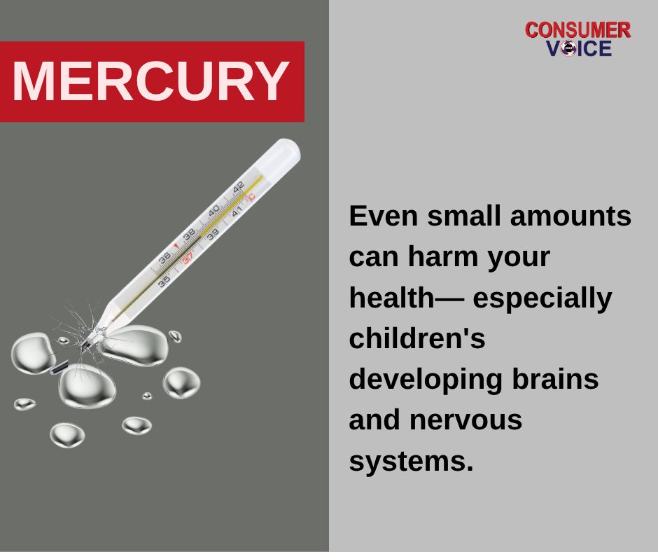 Even tiny amounts of mercury can pose serious health risks — especially to young children. Their developing brains and nervous systems are highly vulnerable to this toxic heavy metal.
🧪 A broken thermometer may not look dangerous, but the mercury inside is!
✅ Be cautious with