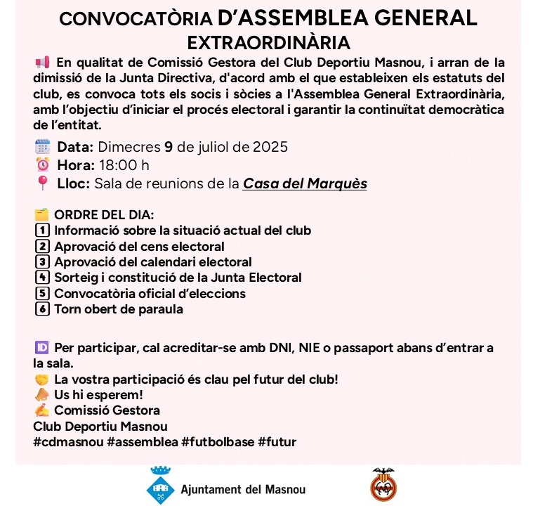 Club Deportiu Masnou - Grup de socis tweet media