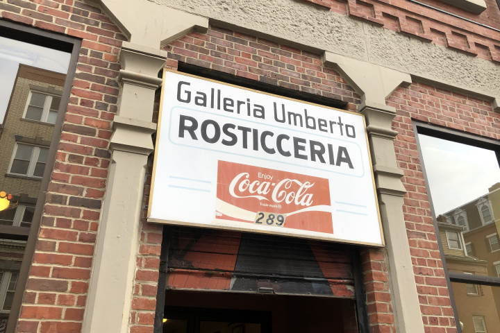<a href="/financedystop/">Financial Dystopia</a> Umberto’s in the north end. Get a slice and arancini for $5. Counter service only and no tipping policy