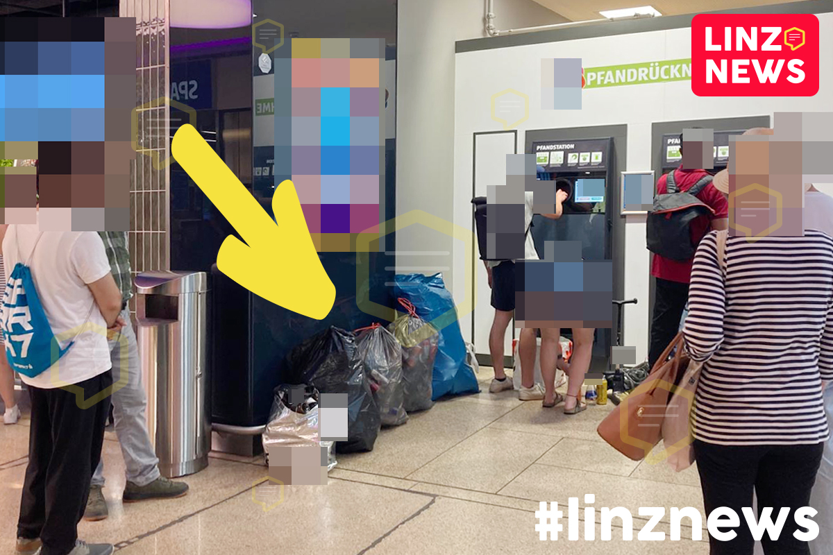 linzdotnews's tweet photo. ♻️ Pfandsystem
🙄 Stauwarnung: Erneut hüfthohe Säcke mit Leergut vor den Automaten.
🤷 Auf "Profisammler" scheinen die Rückgabesysteme noch immer nicht ausgelegt zu sein.

#pfand #linz #linznews #warten #samstag #topsystem #idee #danke https://t.co/VXT1ywrKPK