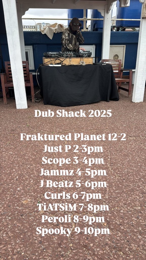 DUB SHACK 2025 TODAY!!

SET TIMES: