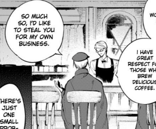 goldenpeonie's tweet photo. did we just skip over the fact that jouno apparently runs a business WHAT COMMERCIAL FACILITY?? is this a translation thing i'm so curious https://t.co/AmzRBycqqW