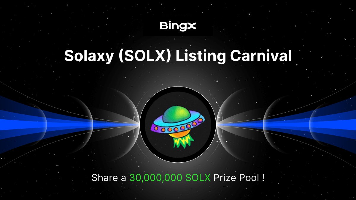 Racer490's tweet photo. $SOLX is touching down on BingX.
As Solana’s first zk-rollup Layer 2, it’s not just hype it’s real infrastructure with speed, scale, and security baked in. Backed by $58M in funding, CertiK-audited, and launching with a 30,000,000 SOLX prize pool on BingX.
#Solaxytoken https://t.co/3oSYlqhBC3