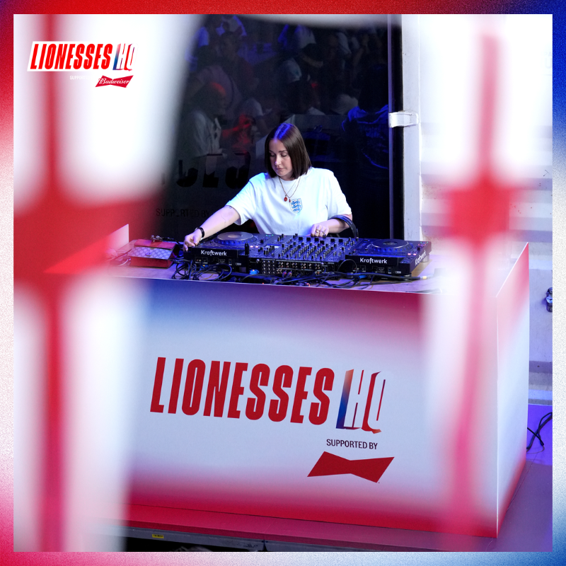 Lionesses's tweet photo. What an atmosphere! 🙌

Lionesses HQ - supported by @BudweiserUK - is in full-flow in Zürich! 😍