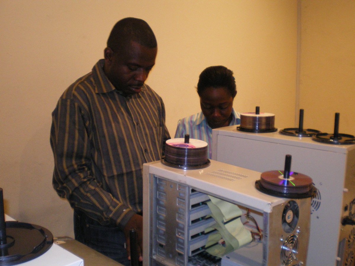 #Throwback days when we used to produce CDs of messages.