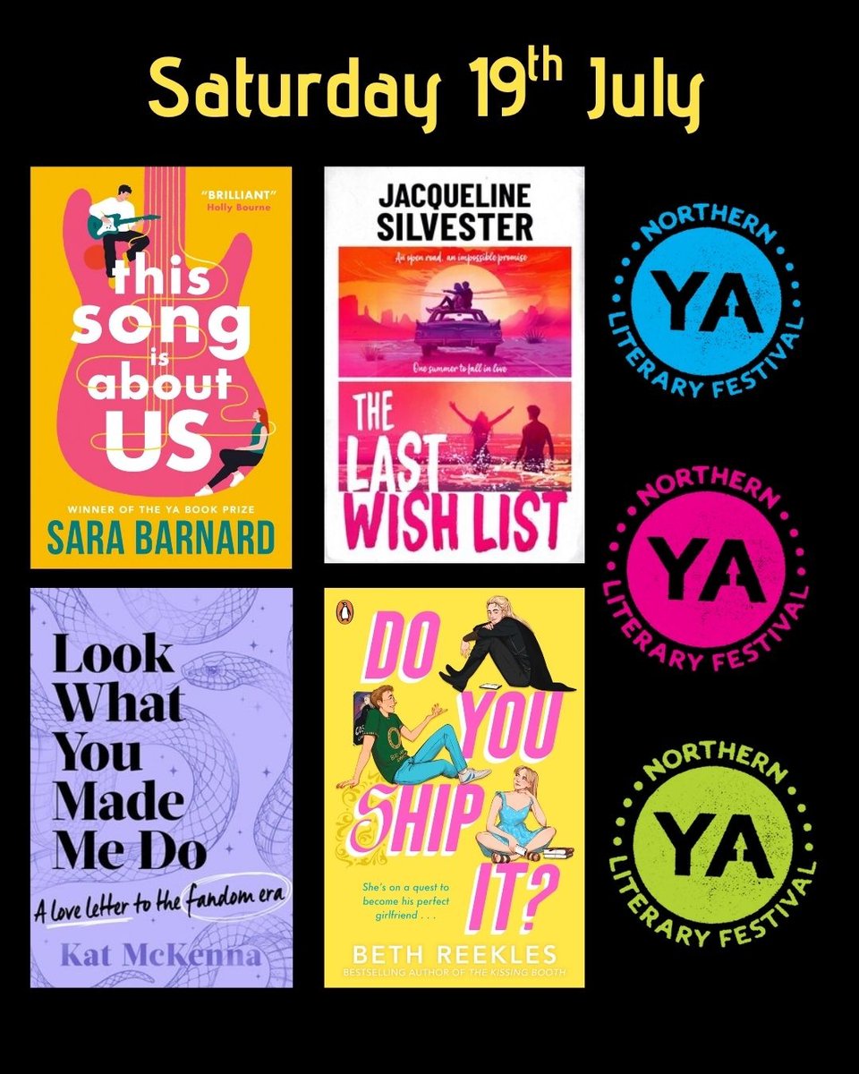 NYALitFest's tweet image. Join Kat McKenna as she chats to Sara Barnard, Beth Reekles and Jacqueline Silvester for an epic discussion that unpacks the magic of fame and the stories that capture our hearts.

Followed by a signing.

tinyurl.com/38wh9wjt