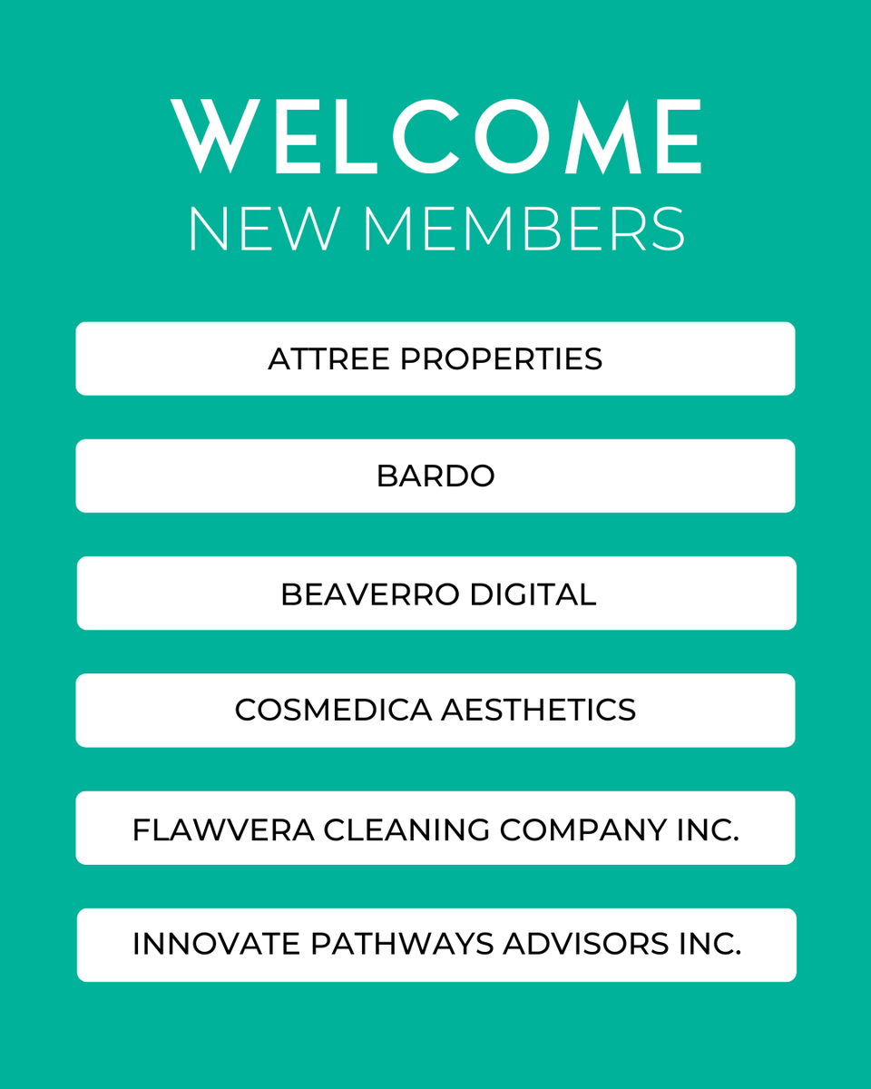 burlingtoncofc's tweet photo. Join us in welcoming our newest members! Welcome to the Burlington Chamber👏
#BurlingtonCofC #ConnectingLeaders #CreatingOpportunity #ActiveAdvocacy #BurlOn #BurlOnBiz #BCC #ChamberNetwork https://t.co/4TlCVnoVir