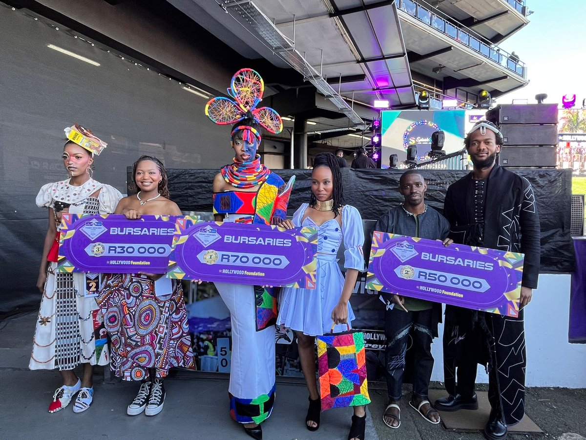 HWBFoundation's tweet image. 🎉 A standing ovation for our future fashion leaders! 👏
The Hollywood Foundation proudly awarded bursaries to our top 3 Young Designer Award finalists at #HDJ2025! 💫
#HWF #HollywoodbetsDurbanJuly #YoungDesigners
