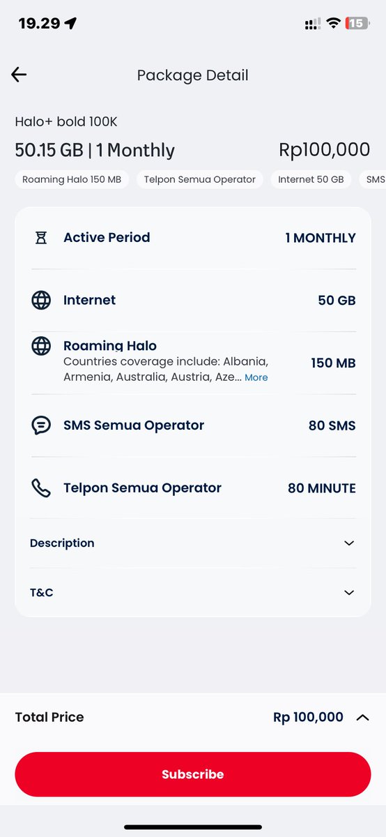 caestlee's tweet photo. @Telkomsel min kalo subscribe paket ini bakal ngeganti paket utama gak? https://t.co/6ckkDlTqXg