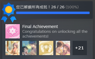 【不戀愛就完蛋】
全部玩完了!!
我破的順序
温季然&gt;祁熠&gt;夏熾湄&gt;司玦&gt;真實結局
還是最愛學姊 不過從夏熾湄開始我突然感覺在玩不一樣遊戲😂
想一想照劇情設計我的攻略順序滿剛好的
原本全部人都攻略完還想說有些東西沒交代
結果在真實結局
很推!