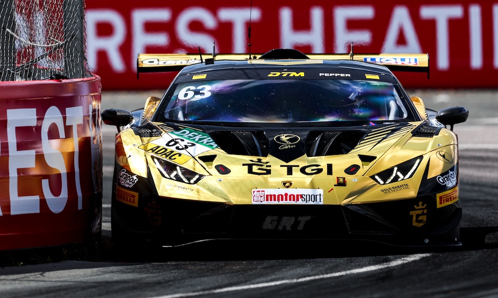 Sportscar365 (@sportscar365) on Twitter photo 🏆 MAIDEN VICTORY: <a href="/jordanpepper46/">Jordan Pepper</a> converted pole position to take his maiden <a href="/DTM/">DTM</a> race win with a lights-to-flag display during Race 1 at the Norisring, less than a week after he was part of <a href="/LamborghiniSC/">Lamborghini Squadra Corse</a>'s breakthrough <a href="/24HoursofSpa/">CrowdStrike 24Hours of Spa</a> victory.
➡️ sportscar365.com/other-series/d… #DTM 🏆 MAIDEN VICTORY: <a href="/jordanpepper46/">Jordan Pepper</a> converted pole position to take his maiden <a href="/DTM/">DTM</a> race win with a lights-to-flag display during Race 1 at the Norisring, less than a week after he was part of <a href="/LamborghiniSC/">Lamborghini Squadra Corse</a>'s breakthrough <a href="/24HoursofSpa/">CrowdStrike 24Hours of Spa</a> victory.
➡️ sportscar365.com/other-series/d… #DTM