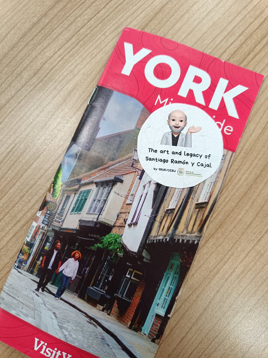 RealCajal_CERU's tweet photo. Hello everyone! 🔬 Have you already seen me in York 🧠? The exhibition will open to public on Monday but there is a sneak peak at the SRUK/CERU International Symposium 👇🏻 #SRUK2025 #FacingChallenges https://t.co/3fnNRKvn4a