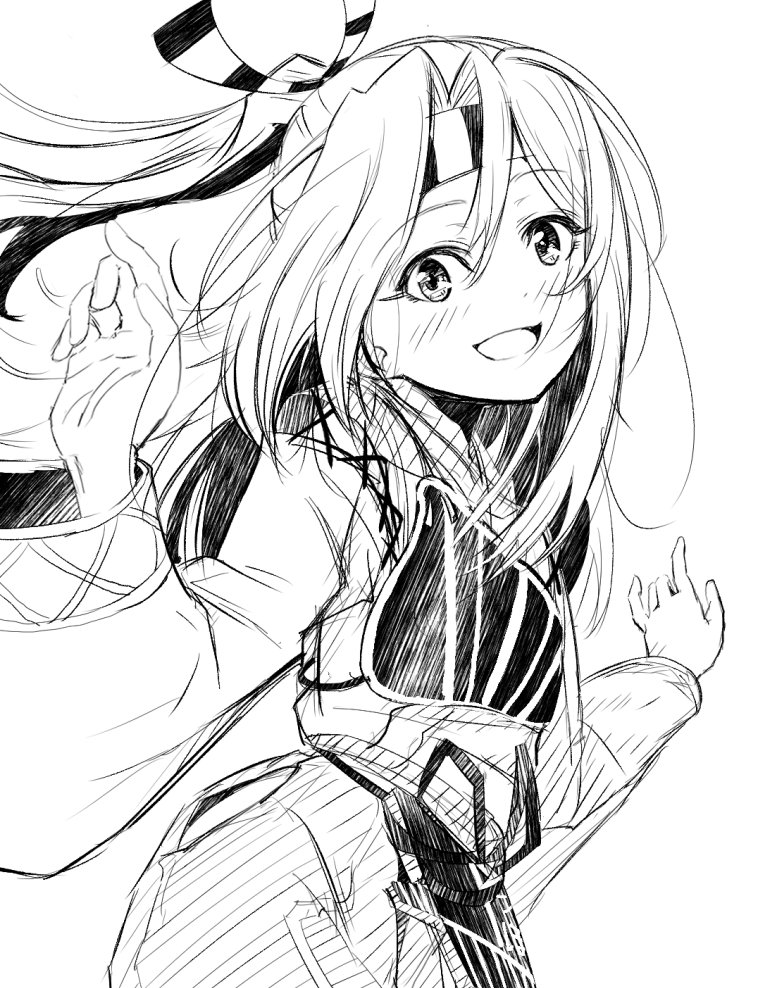 るんるん気分の、艦これの瑞鳳さんの落書きです。

・・・落書き、、なんでしょうか？　明らかに1時間を越えました。
最早自分にとって、漫画の表紙とかの下書きレベルです。。。

ちょっとお姉さんっぽい瑞鳳さんも可愛いと思います。