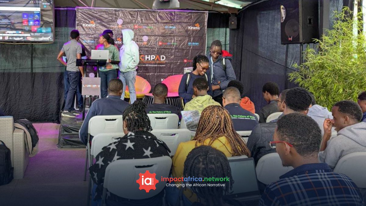 IANetworkTweets's tweet image. Final presentations underway! After hours of collaboration, creativity, and building with AI, teams are now pitching their solutions at the AI Hackathon.

#ImpactAfricaNetwork #AIHackathon #BuildWithAI #FutureOfWork