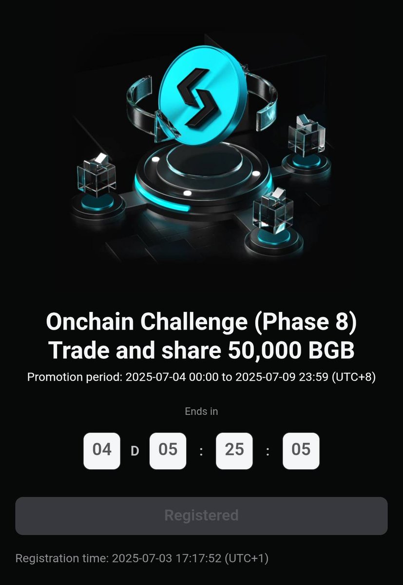 Yusty121's tweet photo. I noticed $INVEST trending, entered on #BitgetOnchain ended with +31% gain
Fast trading, easy setup.
And I also joined the Onchain Challenge just trade $50+ daily and earn from 50,000 BGB. Worth checking out.
#Onchain #INVEST #TokenHunting https://t.co/ErViNPZJOX