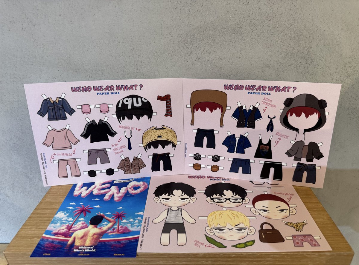 andTEAM_ncls's tweet photo. 霓虹甜心Weno’s World
Are you ready to play?
#HAPPY_NICHOLAS_DAY
#andTEAM
#NICHOLAS
#NICOOTD
#WENOS_WORLD https://t.co/Q0pM3DZuns