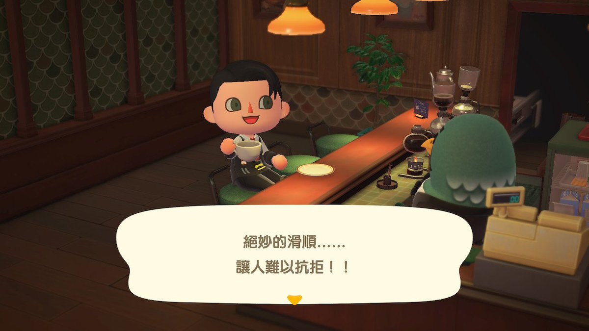 一張拇指莫
還有莫梭喝牛奶咖啡喝的很開心，很可愛