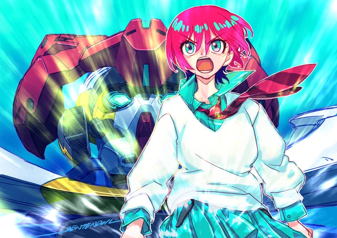 「私達は毎日進化するんだ。明日の私はもっと強くなってやる!」知らないガンダム作品が多いけれど、こう言えるニュータープは珍しいのかも?そしてこれは安彦先生の「ニュータイプは世代論でいいのでは?」という初期の問いに対応してる気もする。変わらないと言いつつ変わってきているのが歴史だし