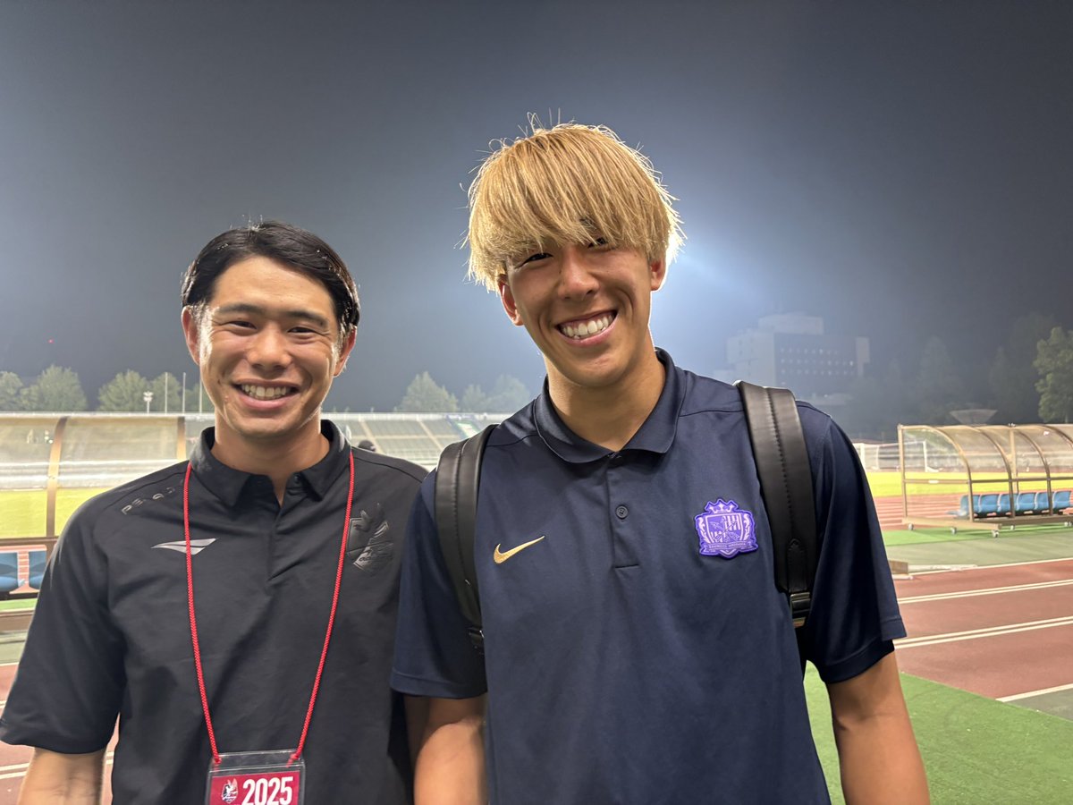 桐一の先輩と久々に再会しました✌️

お互い頑張りましょう👍

#ファジアーノ岡山
#サンフレッチェ広島
#中野蹴斗
#桐生第一