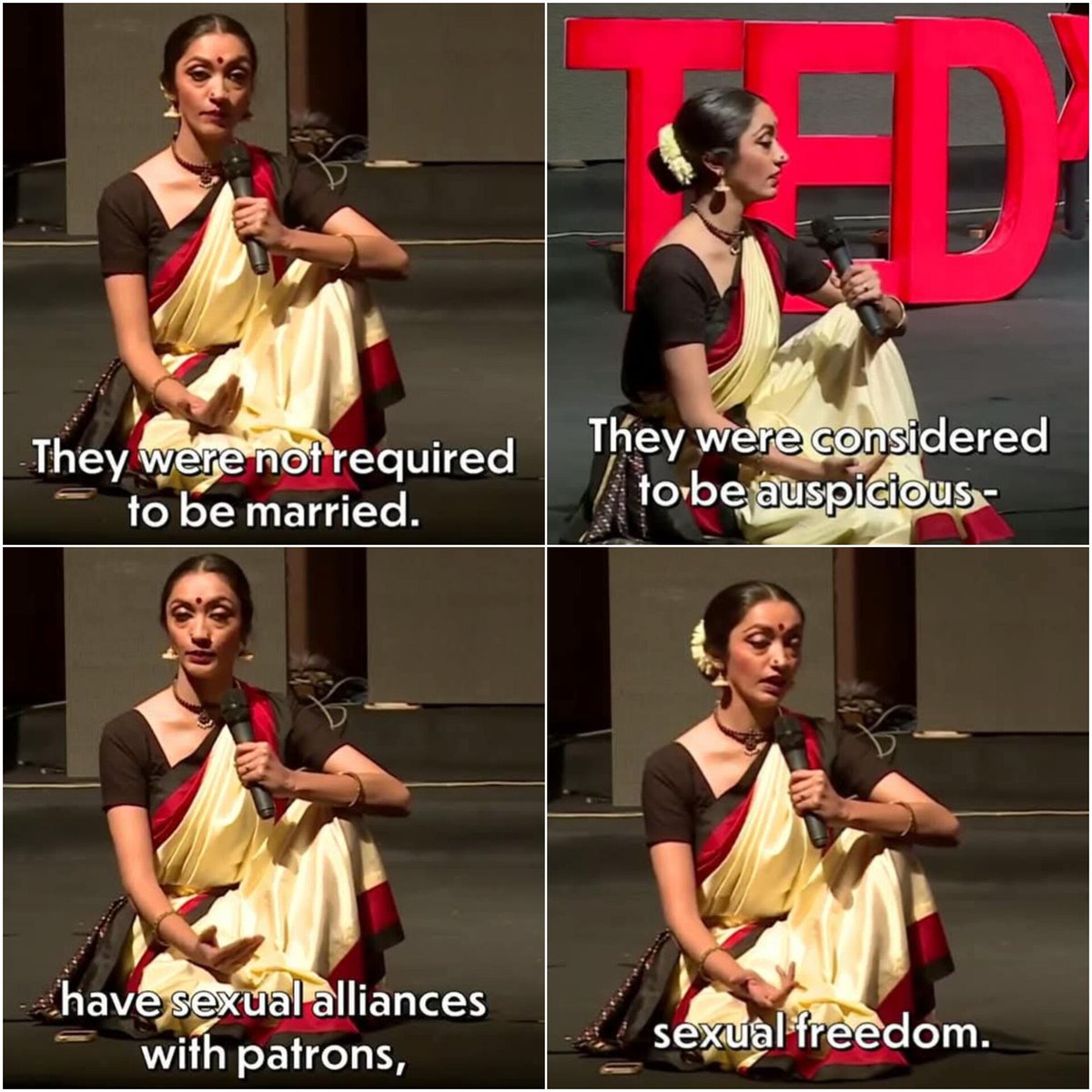 "To have sexual alliances with patrons" is euphemism for?
#GlorifyingDevadasiPratha