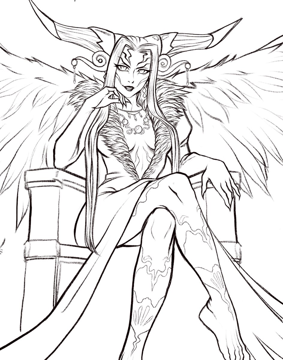 keyburado's tweet photo. Me: I can’t sleep..
Brain: You should draw Ultimecia until sunrise.
Me: Wait, what-
Brain: DO IT
#wip
#FinalFantasy https://t.co/sM8hjRflPE